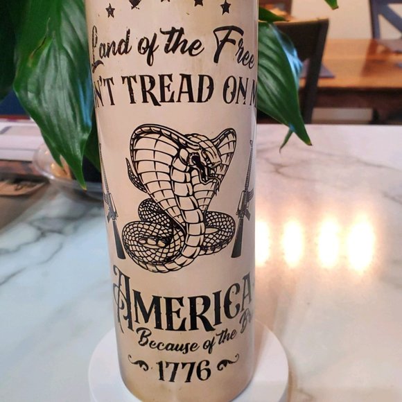 1776 Land of The Free 30oz Tumbler with duo lids  🎉sale - Picture 4 of 11